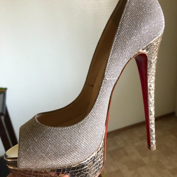 Christian Louboutin Lady Peep 150  36 / US 6 , Authentic - Picture 9 of 13